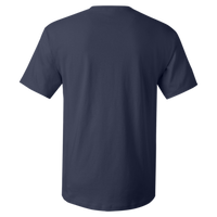 Hanes Essential-T T-Shirt, Navy, Back view