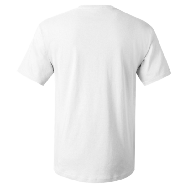 Hanes Essential-T T-Shirt, White, Back view