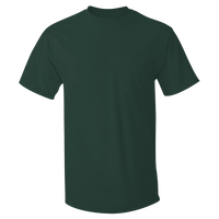 Hanes Men's Authentic Pocket T-Shirt, Deep Forest, Front view