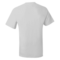 Hanes Men's Beefy-T® Pocket T-Shirt, Ash, Back view