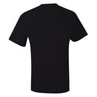 Hanes Men's Beefy-T® Pocket T-Shirt, Black, Back view