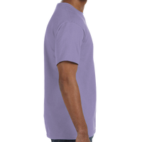 Hanes Unisex Authentic T-Shirt, Lavender, Right Sleeve view