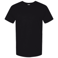 Hanes Unisex Beefy-T® Retro Street T-Shirt, Black, Front view