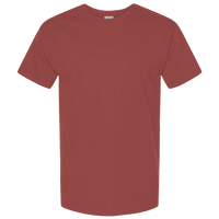 Hanes Unisex Beefy-T® Retro Street T-Shirt, Picante Pink, Front view