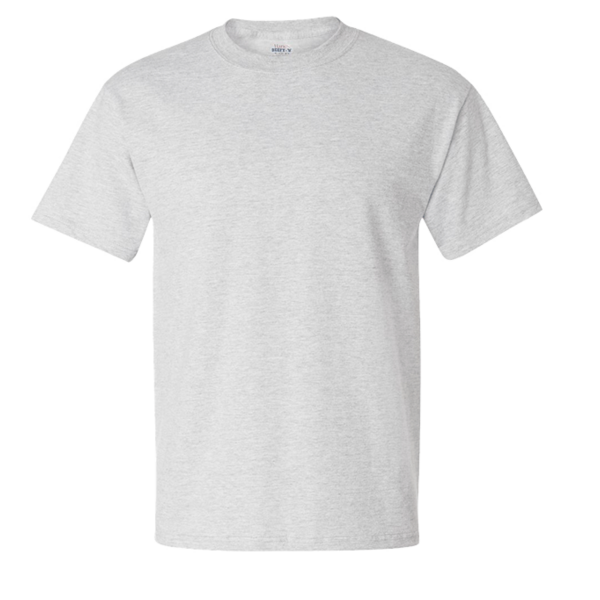 Hanes Unisex Beefy-T® T-Shirt, Ash, Front view