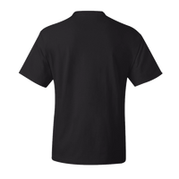 Hanes Unisex Beefy-T® T-Shirt, Black, Back view