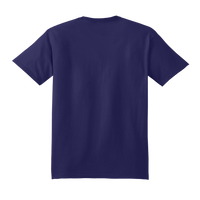 Hanes Unisex Beefy-T® T-Shirt, Grape Smash, Back view