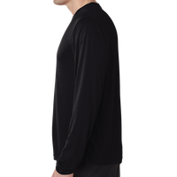 Hanes Unisex Cool DRI® Long Sleeve Performance T-Shirt, Black, Left Sleeve view