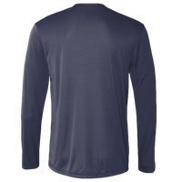 Hanes Unisex Cool DRI® Long Sleeve Performance T-Shirt, Navy, Back view