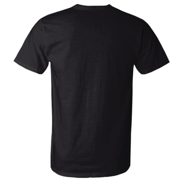 Hanes Unisex Cool DRI® Performance T-Shirt, Black, Back view