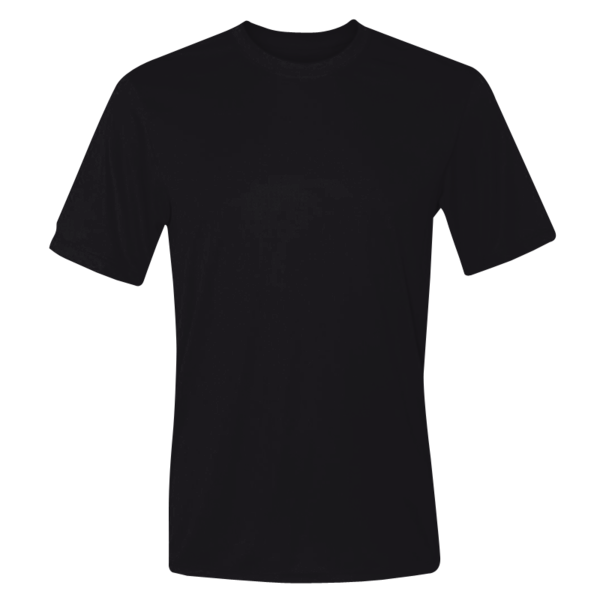 Hanes Unisex Cool DRI® Performance T-Shirt, Black, Front view
