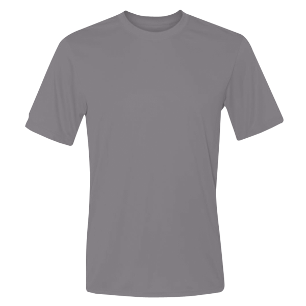 Hanes Unisex Cool DRI® Performance T-Shirt, Graphite, Front view