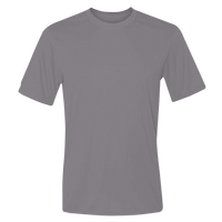 Hanes Unisex Cool DRI® Performance T-Shirt, Graphite, Front view