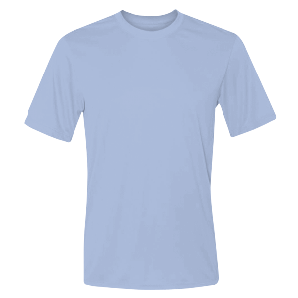 Hanes Unisex Cool DRI® Performance T-Shirt, Light Blue, Front view