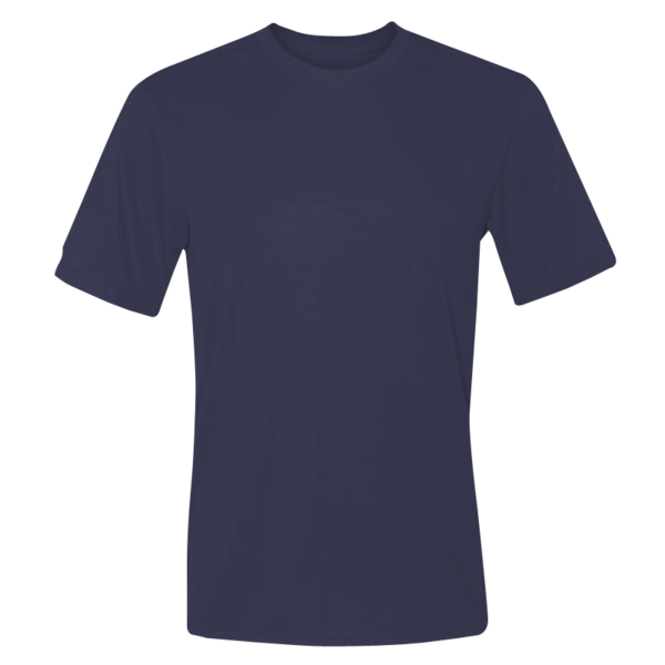 Hanes Unisex Cool DRI® Performance T-Shirt, Navy, Front view