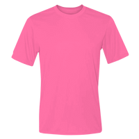 Hanes Unisex Cool DRI® Performance T-Shirt, Wow Pink, Front view