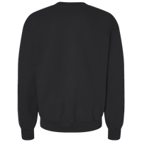 Hanes Unisex EcoSmart® Crewneck Sweatshirt, Black, Back view