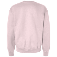 Hanes Unisex EcoSmart® Crewneck Sweatshirt, Pale Pink, Back view