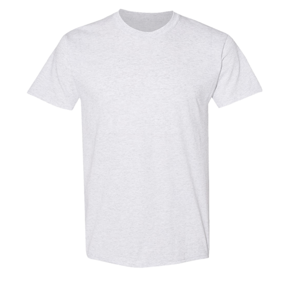 Hanes Unisex EcoSmart® T-Shirt, Ash, Front view