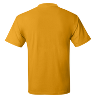Hanes Unisex EcoSmart® T-Shirt, Gold, Back view