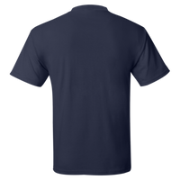 Hanes Unisex EcoSmart® T-Shirt, Navy, Back view