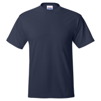 Hanes Unisex EcoSmart® T-Shirt, Navy, Front view