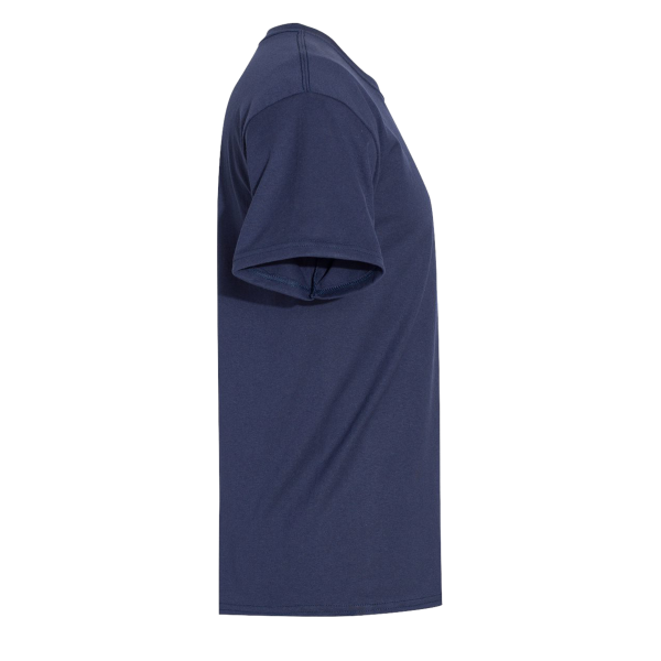 Hanes Unisex EcoSmart® T-Shirt, Navy, Right Sleeve view