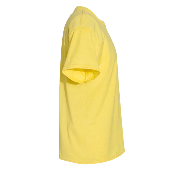 Hanes Unisex EcoSmart® T-Shirt, Yellow, Right Sleeve view