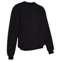 Hanes Unisex Ultimate Cotton® Crewneck Sweatshirt, Black, Right Sleeve view