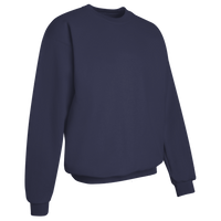 Hanes Unisex Ultimate Cotton® Crewneck Sweatshirt, Navy, Right Sleeve view