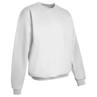 Hanes Unisex Ultimate Cotton® Crewneck Sweatshirt, White, Right Sleeve view