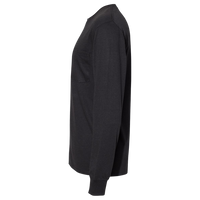 Hanes Unisex Workwear Long Sleeve Pocket T-Shirt, Black, Left Sleeve view