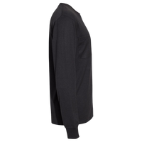 Hanes Unisex Workwear Long Sleeve Pocket T-Shirt, Black, Right Sleeve view