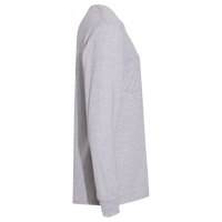 Hanes Unisex Workwear Long Sleeve Pocket T-Shirt, Light Steel, Right Sleeve view
