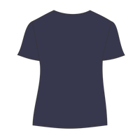 Hanes Women's Cool DRI® Performance T-Shirt, Navy, Back view