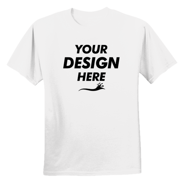 Hanes Women's Cool DRI® Performance T-Shirt, White, Front view, Mockup