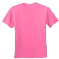 Hanes Women's Cool DRI® Performance T-Shirt, Wow Pink, Front view
