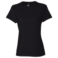 Hanes Women's Perfect-T T-Shirt, Black, Front view