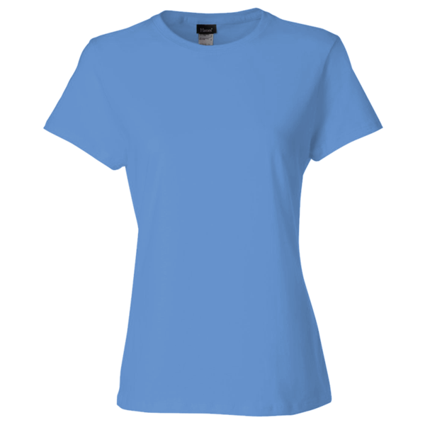 Hanes Women's Perfect-T T-Shirt, Carolina Blue, Front view
