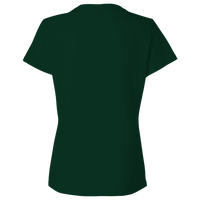 Hanes Women's Perfect-T T-Shirt, Deep Forest, Back view