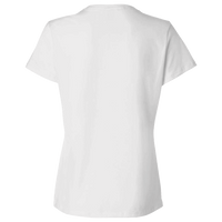 Hanes Women's Perfect-T T-Shirt, White, Back view
