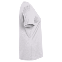 Hanes Women's Perfect-T V-Neck T-Shirt, White, Right Sleeve view