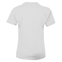Hanes Youth Authentic T-Shirt, Ash, Back view