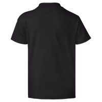 Hanes Youth EcoSmart® T-Shirt, Black, Back view