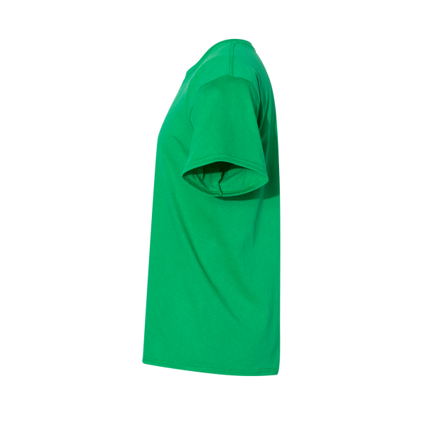 Hanes Youth EcoSmart® T-Shirt, Kelly Green, Left Sleeve view