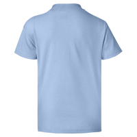 Hanes Youth EcoSmart® T-Shirt, Light Blue, Back view