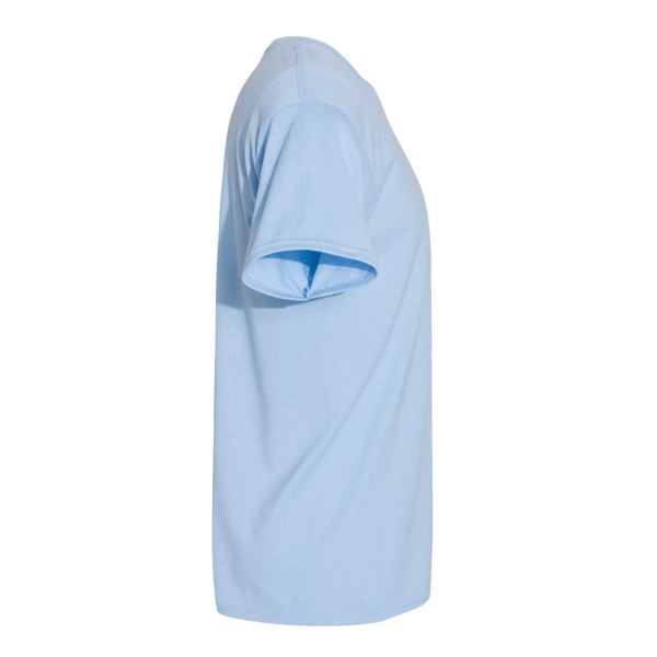 Hanes Youth EcoSmart® T-Shirt, Light Blue, Right Sleeve view