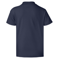 Hanes Youth EcoSmart® T-Shirt, Navy, Back view