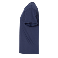 Hanes Youth EcoSmart® T-Shirt, Navy, Left Sleeve view