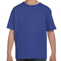 Hanes Youth Essential-T T-Shirt, Deep Royal, Front view